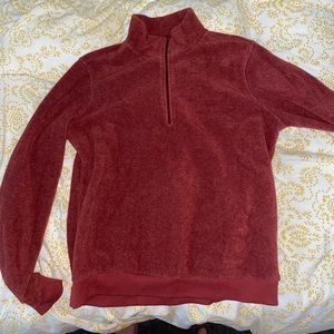 Red fleece